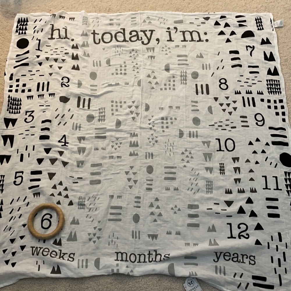 Honest Baby Milestone Marker